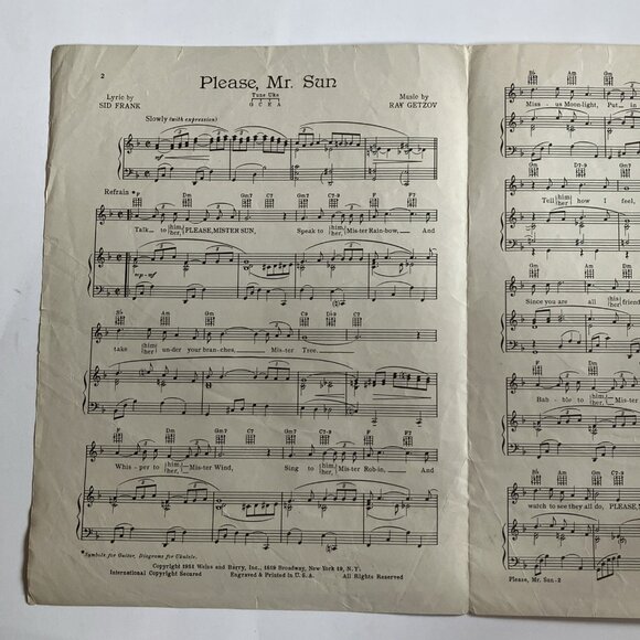 1950s  Vintage Sheet Music Muskrat Ramble Pat Boone Dean Martin The Four Lads - Picture 14 of 16